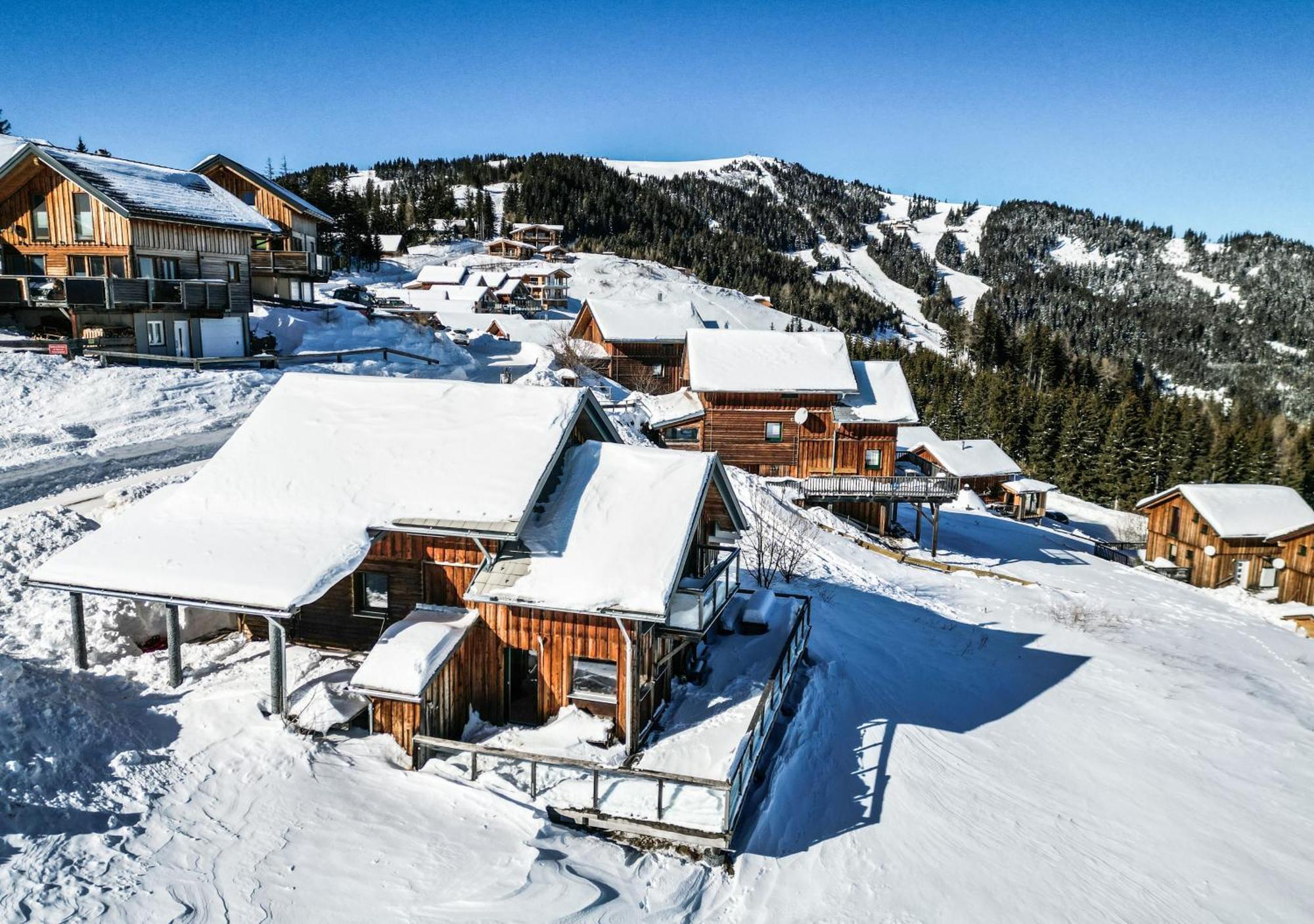 Villa 1A Chalet '4 Jahreszeiten' Ski Fahren Und Jacuzzi Mit Aussicht! Bad St. Leonhard im Lavanttal Exterior foto