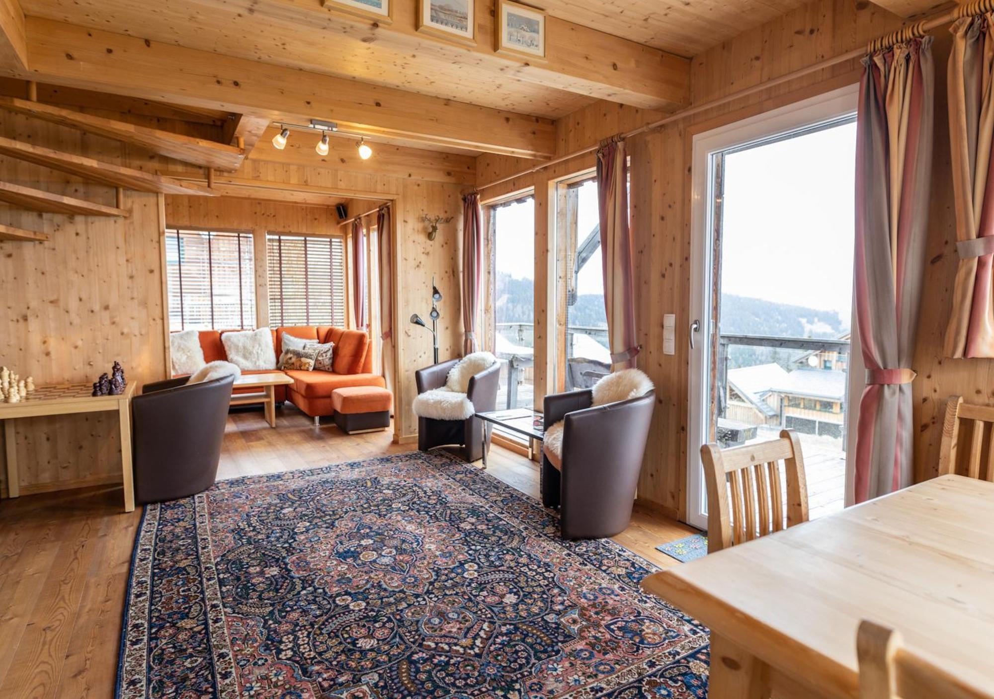 1A Chalet '4 Jahreszeiten' Ski Fahren Und Jacuzzi Mit Aussicht! Bad St. Leonhard im Lavanttal Exterior foto